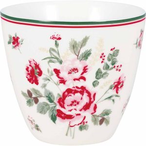 GreenGate - Leonora Latte cup white