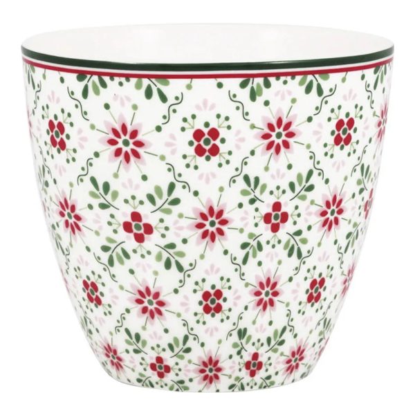 GreenGate - Nenne Latte cup white