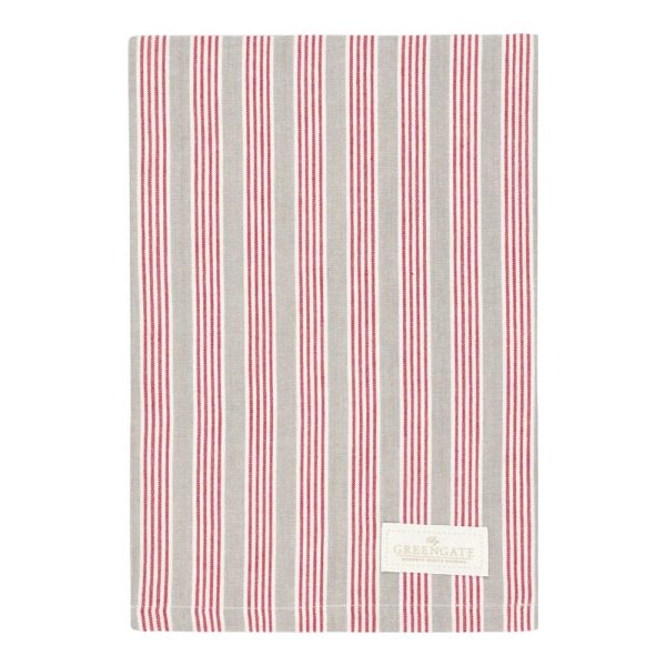 GreenGate - Nora Geschirrtuch rot