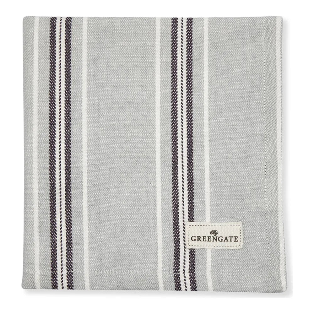 GreenGate - Stoffserviette Nell Grau