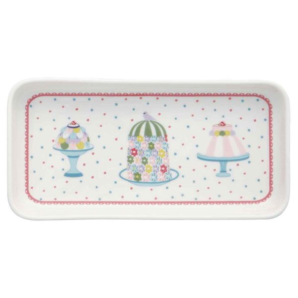 GreenGate - Tenna Tablett small white