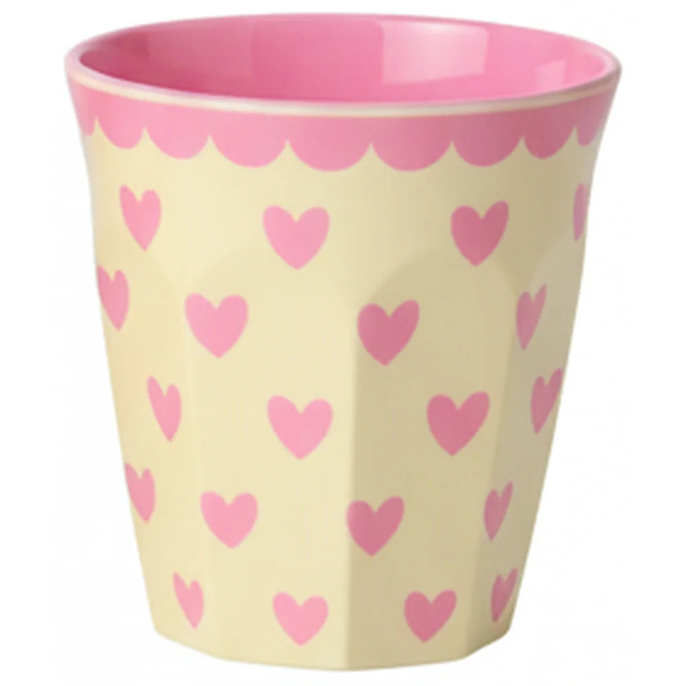 Rice - Melamin Becher Herz Medium