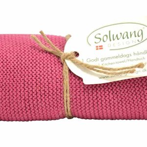 Solwang Handtuch - Hell Bordeaux