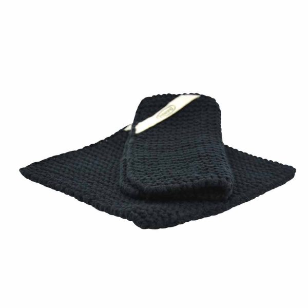 Solwang Topflappen - Schwarz