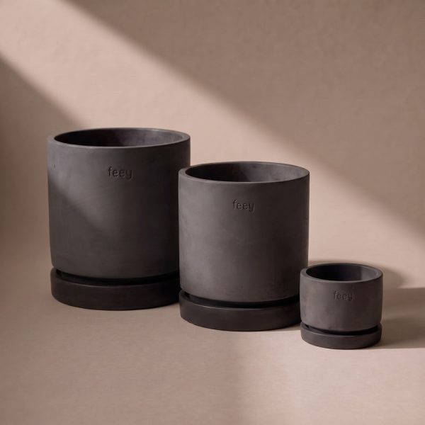 Beton Topfset 'Kael' (18, 16, 7)