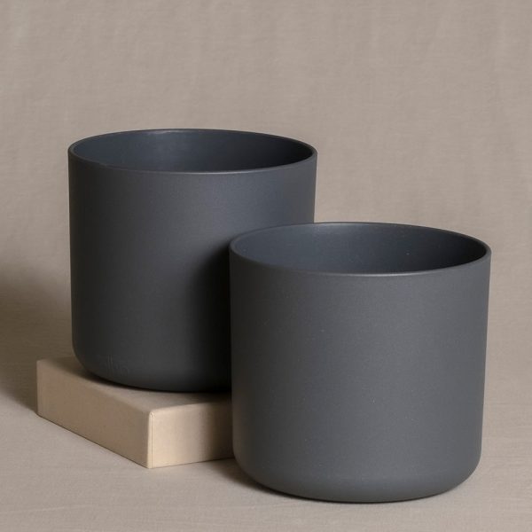 Kunststoff Topfset 'Lumi' (2× 14)
