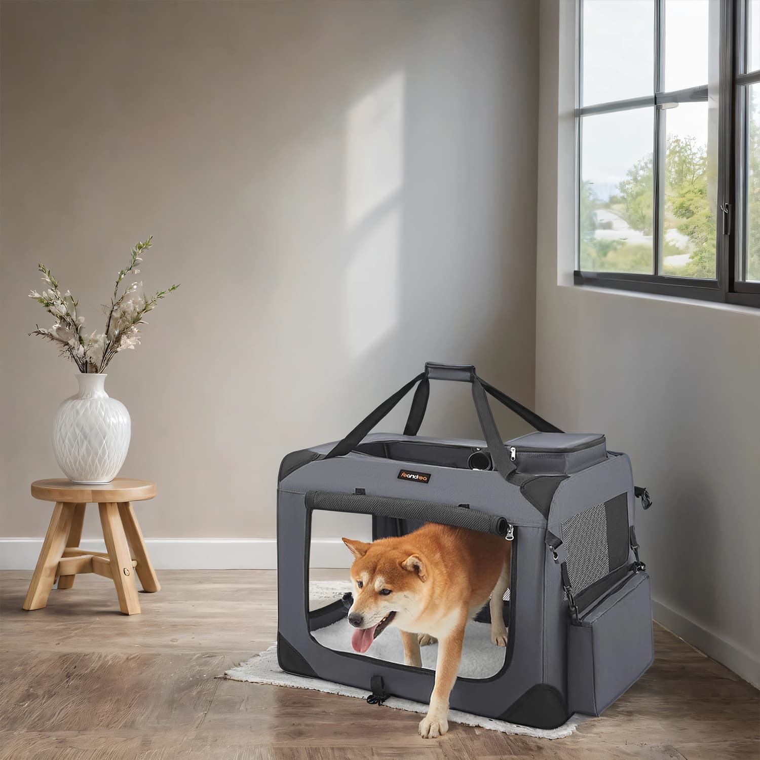 Faltbare Katzenbox aus Oxford Gewebe