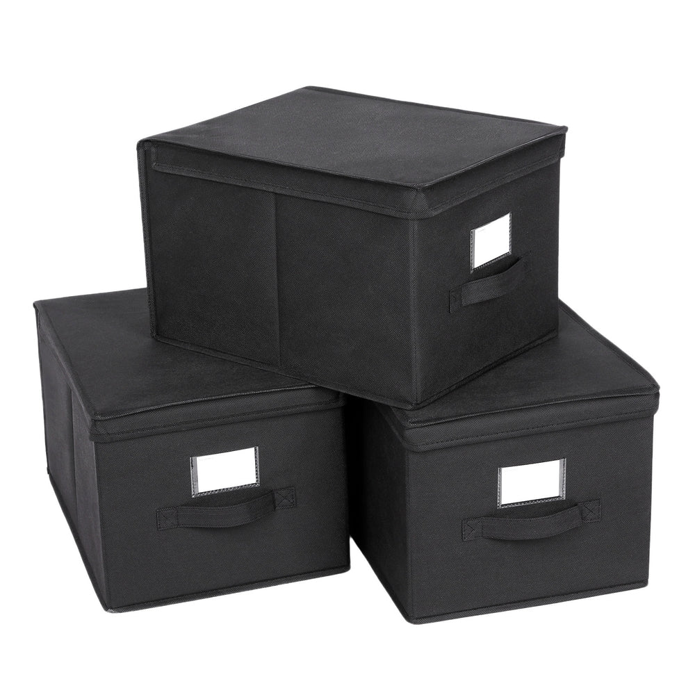Faltbox mit Deckel, 3er-Set