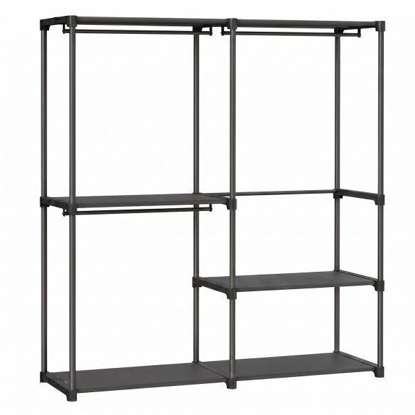 Offener Kleiderschrank