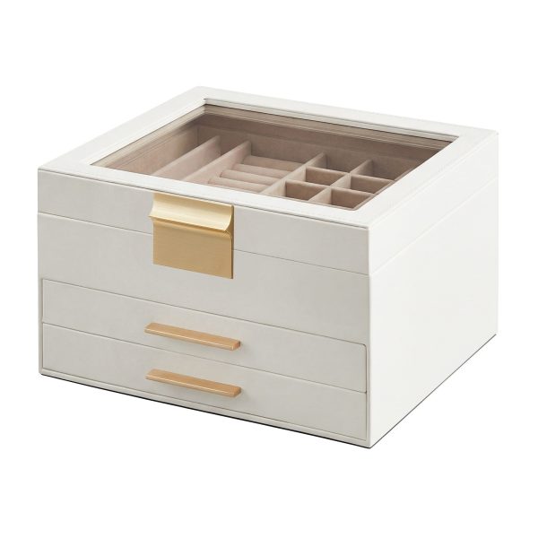 Schmuckbox mit Glasdeckel