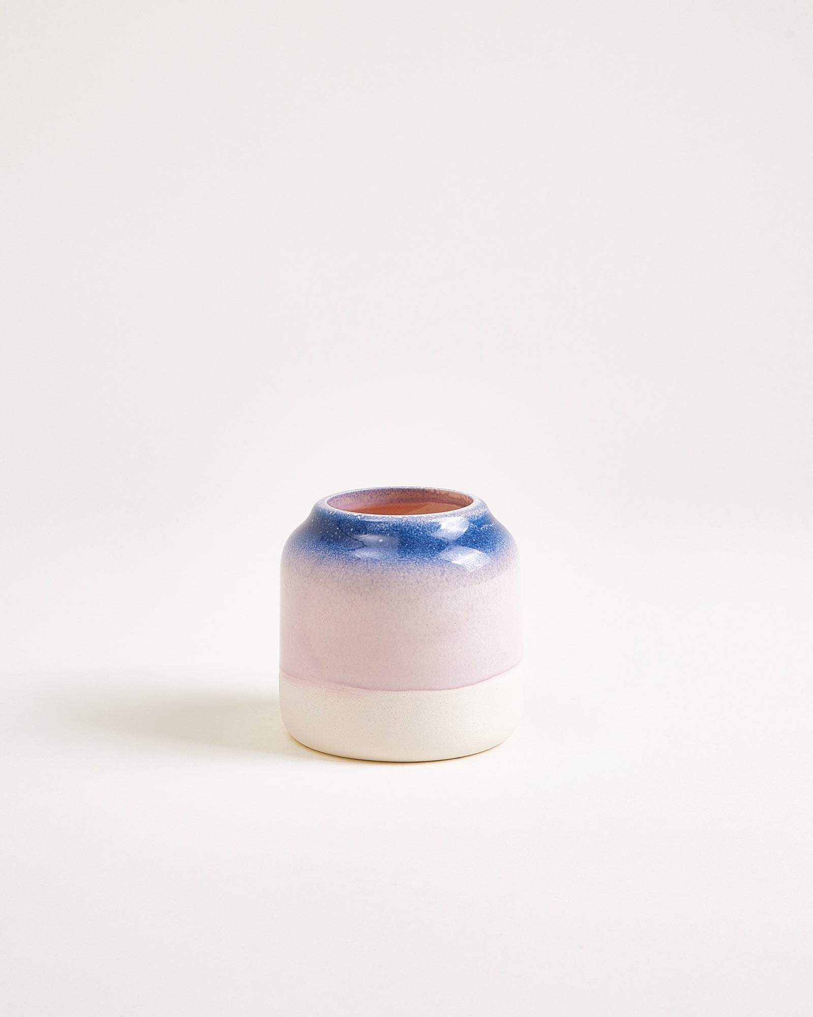 Bebé Vase S gesprenkelt blau rosa