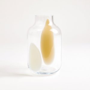 Nuno Glasvase M drops sand