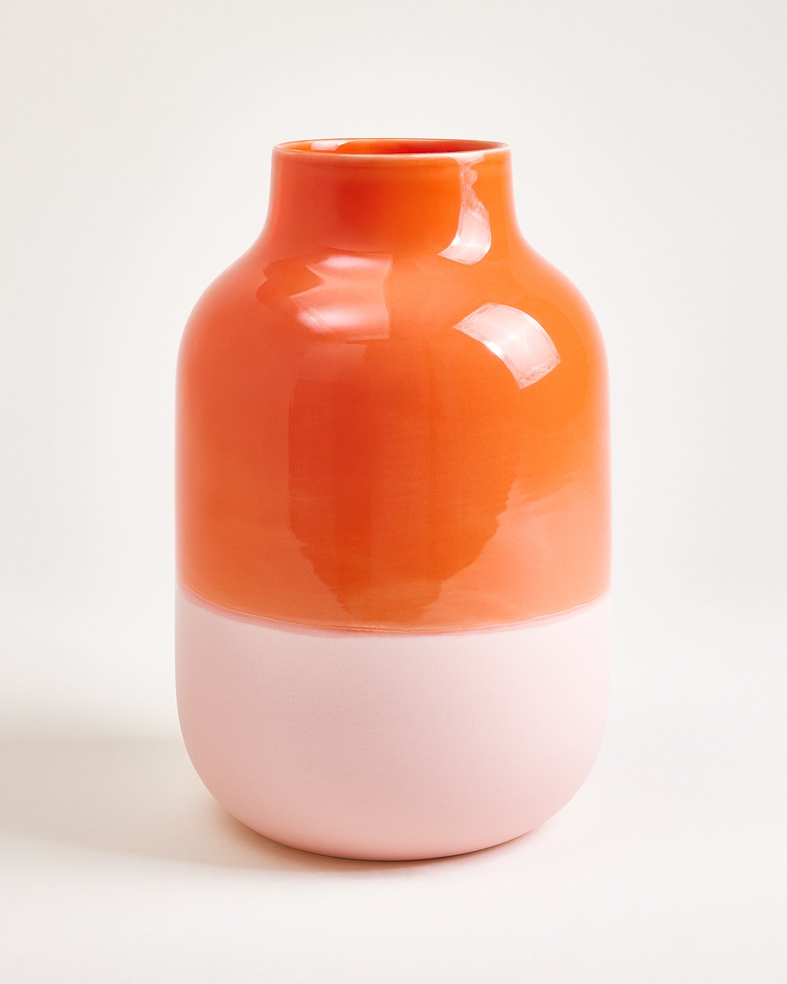 Nuno Vase L coral rosé