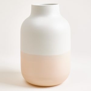 Nuno Vase L hellblau sand