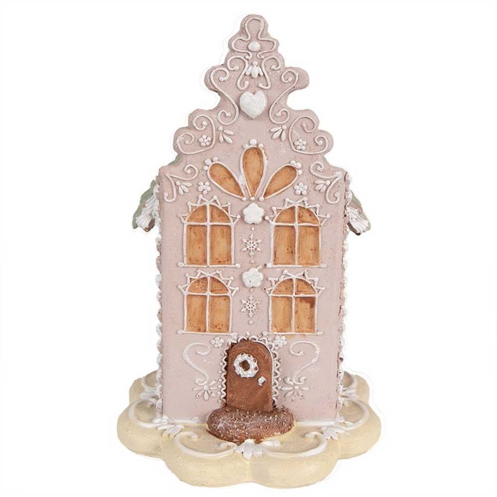 Clayre & Eef - Lebkuchenhaus Zuckerguss