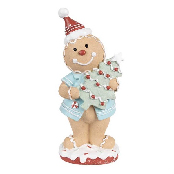 Clayre & Eef - Lebkuchenmann mit Weihnachtsbaum