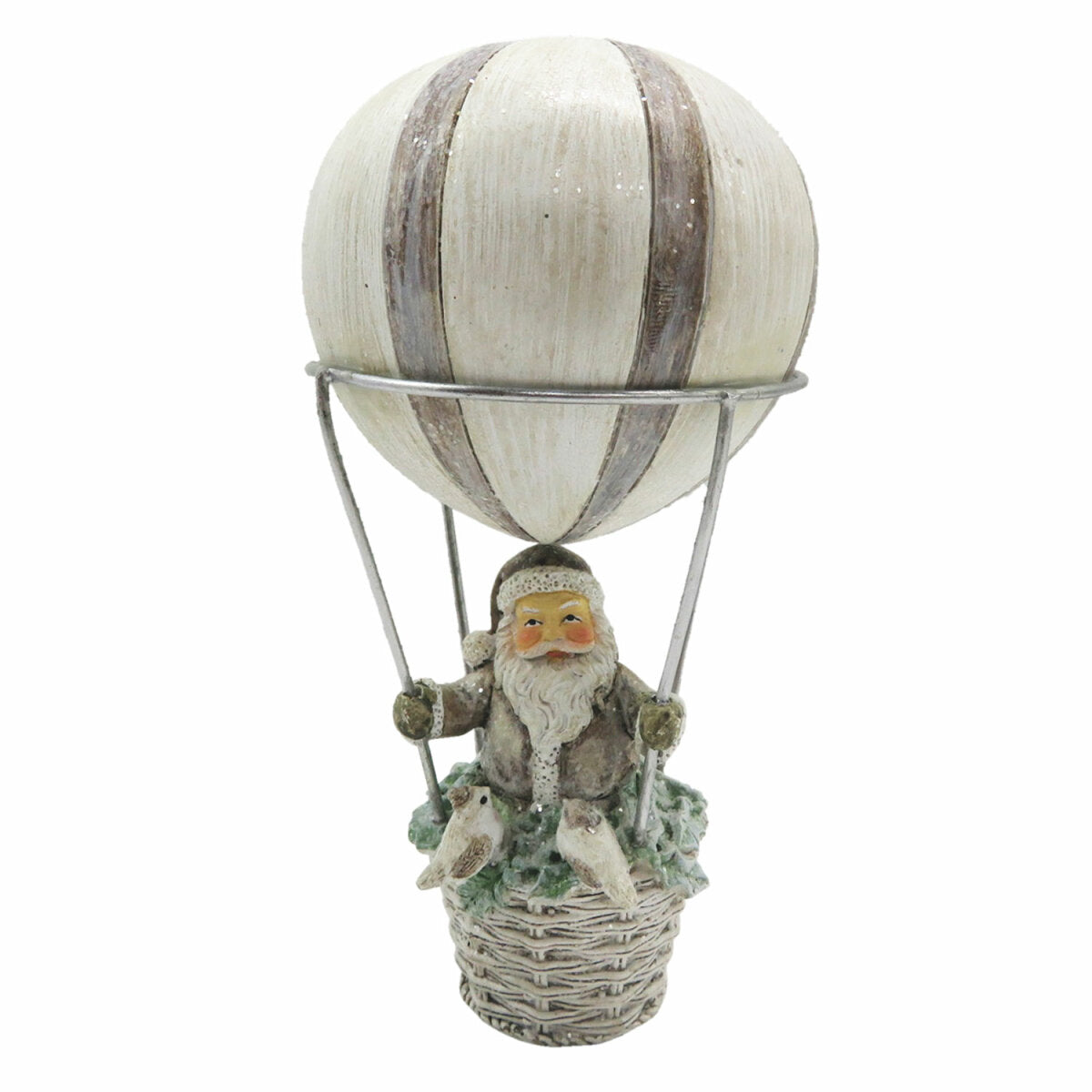 Clayre & Eef - Weihnachtsmann in Heißlufballon