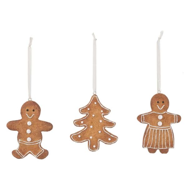 J-Line - Anhänger Lebkuchen Braun