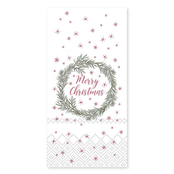 Chic Antique - Serviette mit Kranz