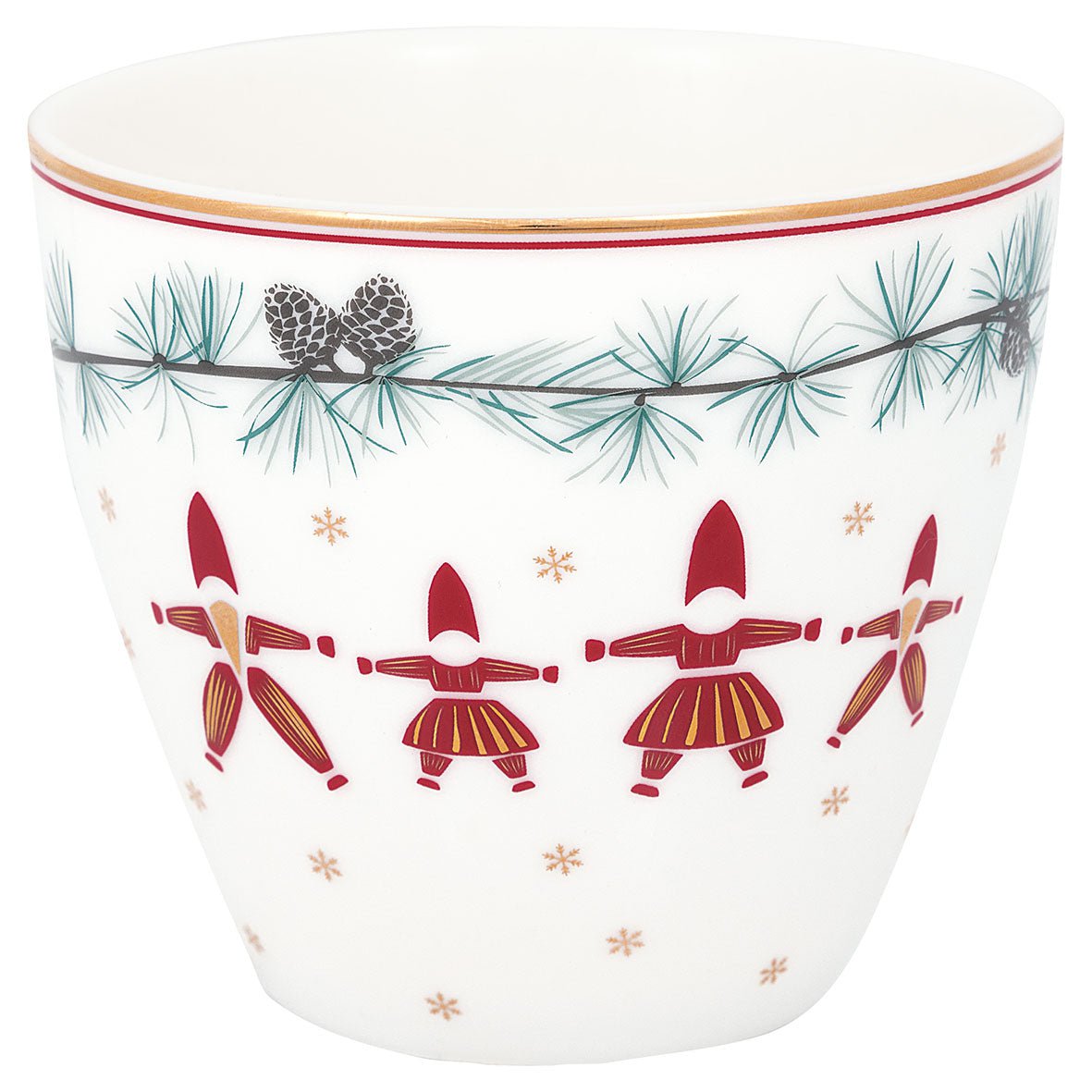 GreenGate - Juana Latte cup White
