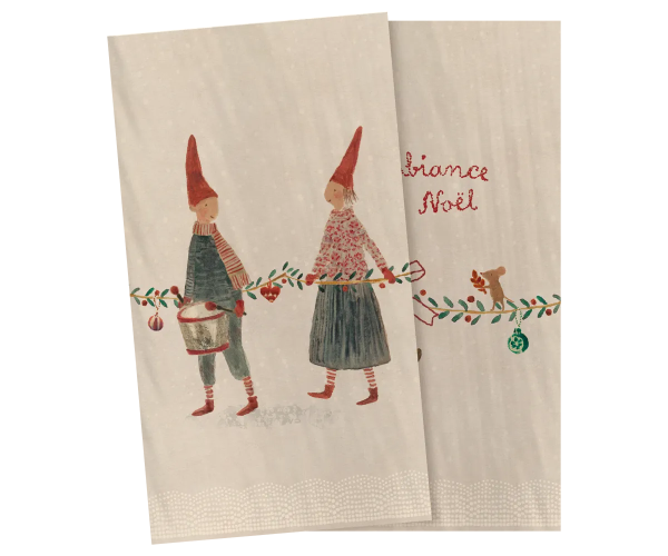 Maileg - Serviette, Groß - Pixy parade