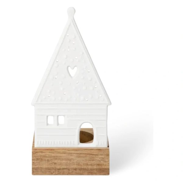 Räder Lichthaus Lichtszene Lebkuchenhaus Herz Weiß