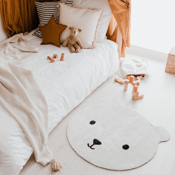 Waschbarer Kinderteppich Bär